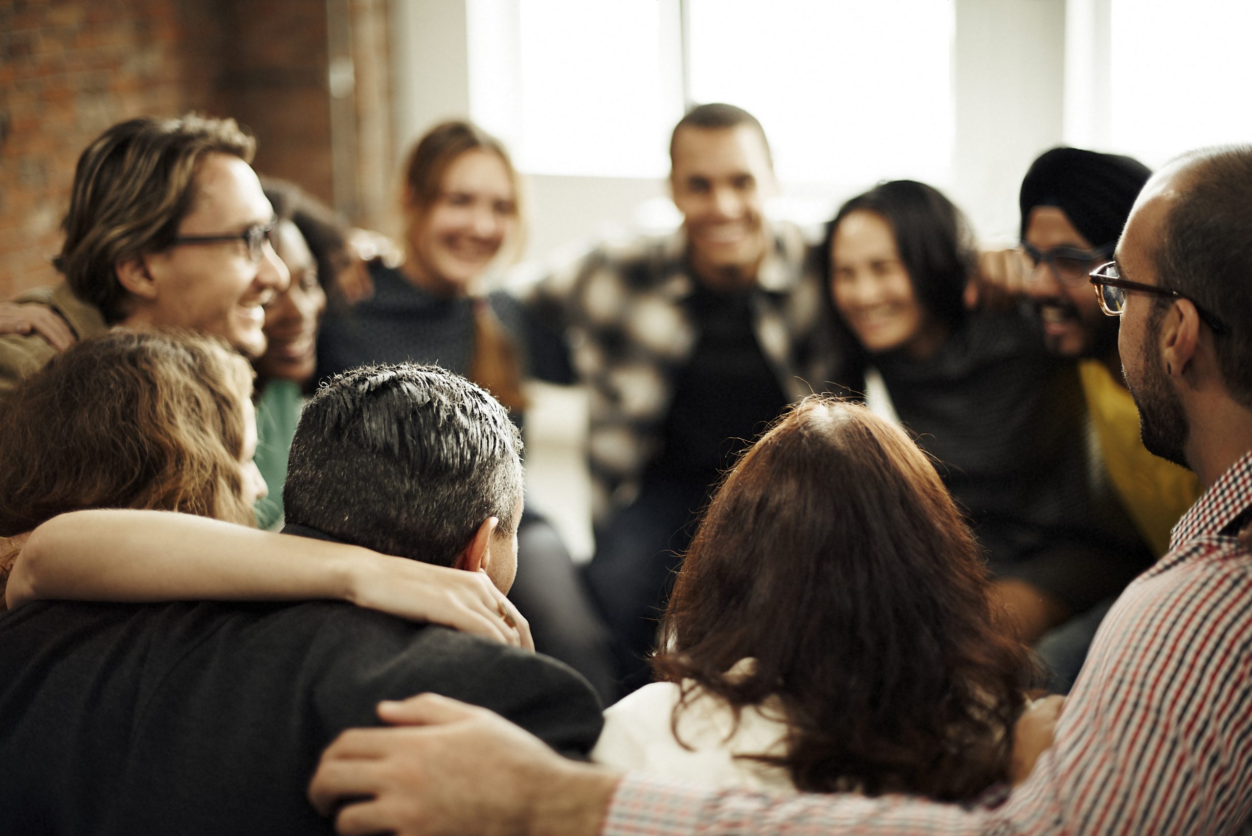 Team Huddle Harmony Togetherness Happiness Concept Team Huddle Harmony Togetherness Happiness Concept